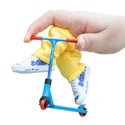 Finger Toy Skateboards Finger Toys Set Includes Finger Scooter Finger Pants Shoes Finger Replacement Wheels And Tools For