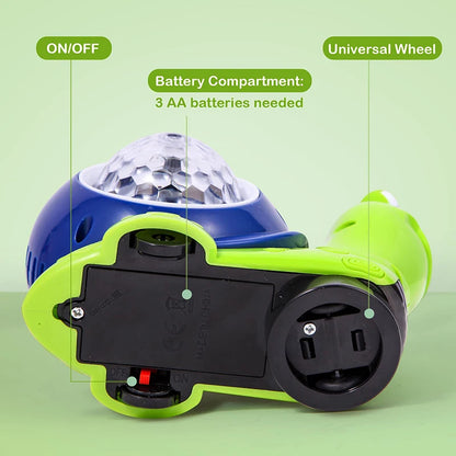 Crawling Crab Snail Baby Toy-  Educational Interactive Musical Light Toys