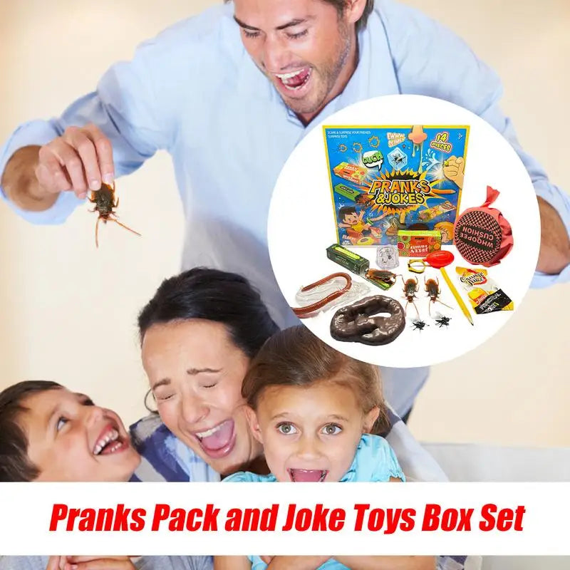 Prank Kit Pranks Pack and Joke Toys Box Set for Kids