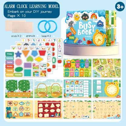 Montessori Baby Busy Book - educational toy