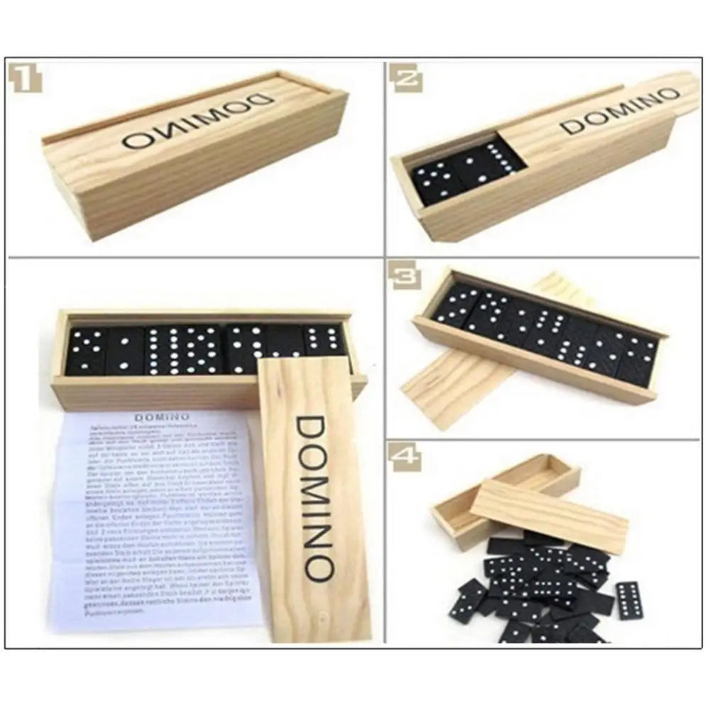 Wooden Domino Board Game