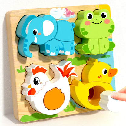 4-in-1 Wooden Toys
