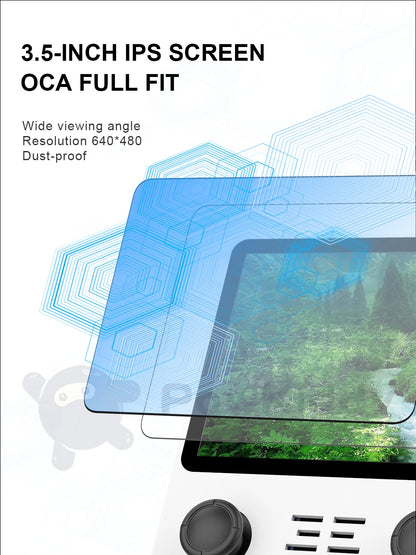 POWKIDDY RGB20S Handheld Game Console Retro  3.5-Inch 4:3 IPS Screen