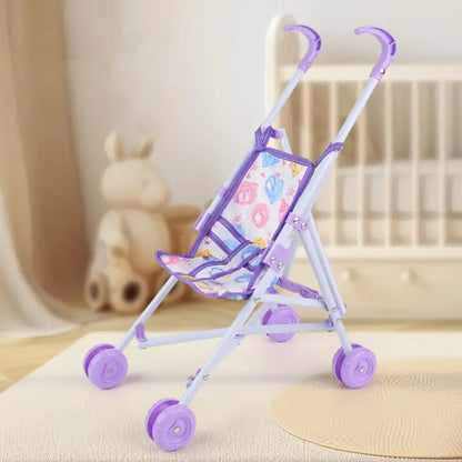 Baby Doll Stroller toy with T-Shaped Belt