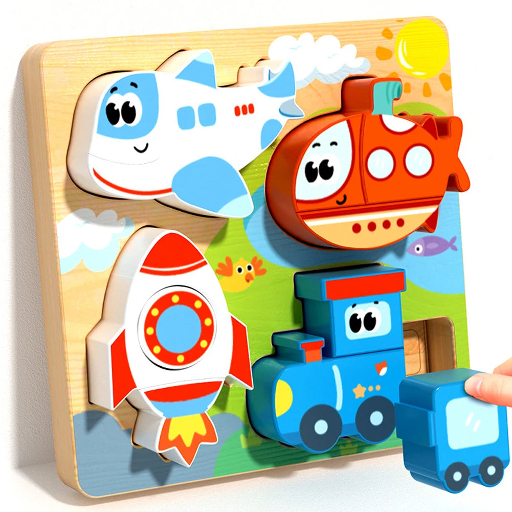 4-in-1 Wooden Toys