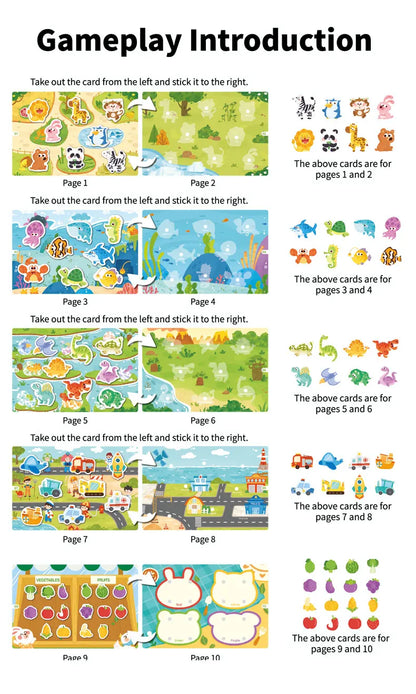 Montessori Baby Busy Book - educational toy