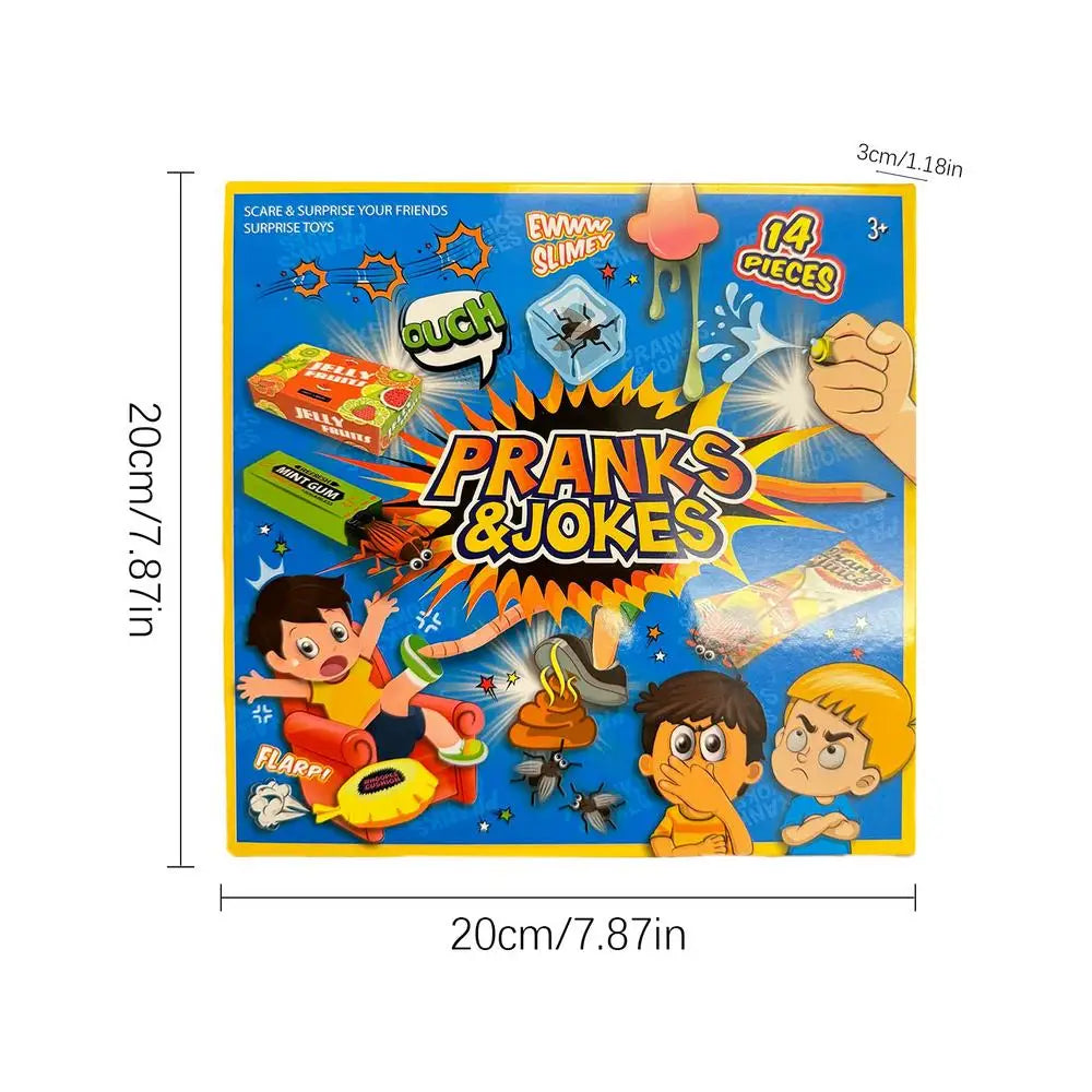 Prank Kit Pranks Pack and Joke Toys Box Set for Kids
