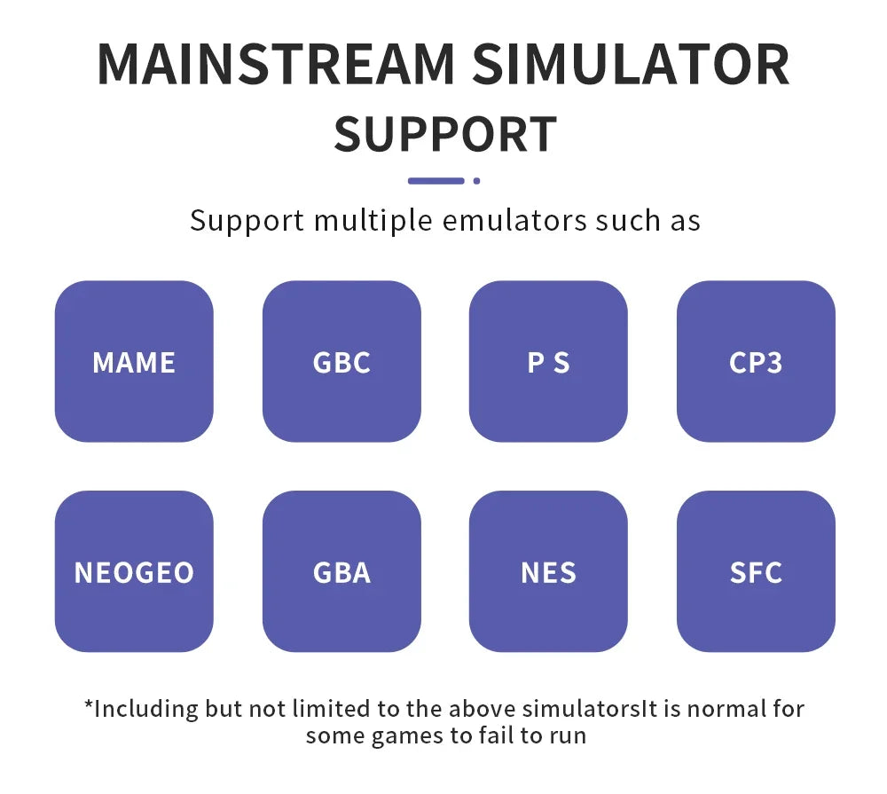 Powkiddy V10 Retro Handheld Game Console  Open Source 3d Simulators Gifts System Is Compatible Video Game Consoles BOY gifts