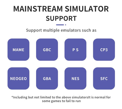 Powkiddy V10 Retro Handheld Game Console  Open Source 3d Simulators Gifts System Is Compatible Video Game Consoles BOY gifts