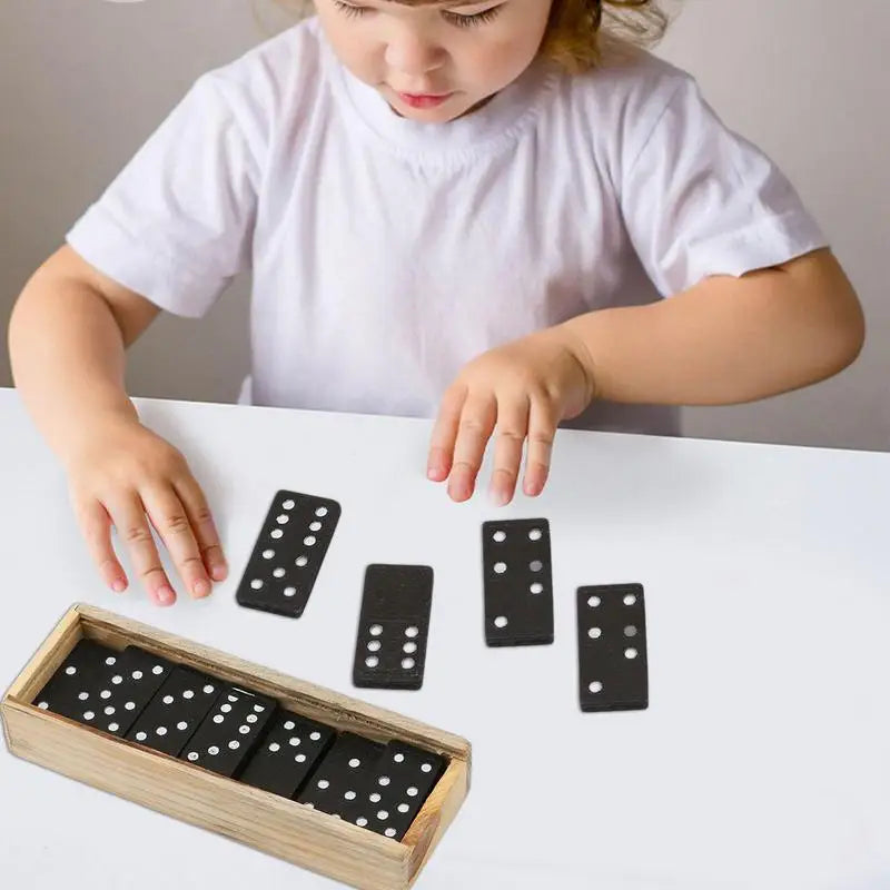 Wooden Domino Board Game