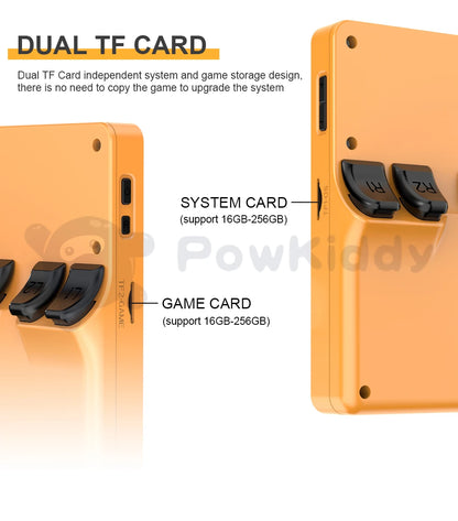 POWKIDDY RGB20S Handheld Game Console Retro  3.5-Inch 4:3 IPS Screen