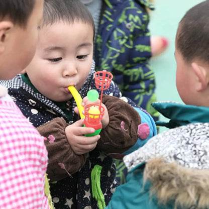 Montessori Blow Pipe & Balls Kids Toys