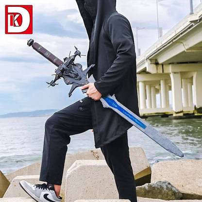 2349PCS MOC Frostmourne Building Blocks Lich King Arthas Death Knight Sword