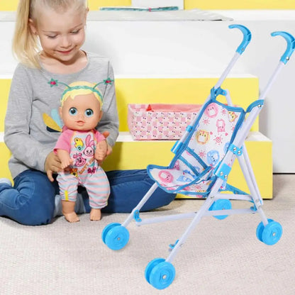 Baby Doll Stroller toy with T-Shaped Belt