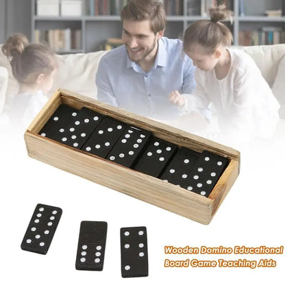 Wooden Domino Board Game