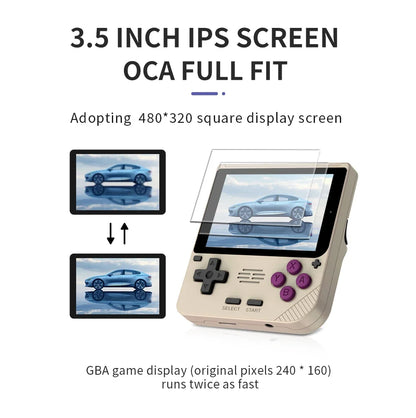 Powkiddy V10 Retro Handheld Game Console  Open Source 3d Simulators Gifts System Is Compatible Video Game Consoles BOY gifts