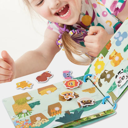 Montessori Baby Busy Book - educational toy