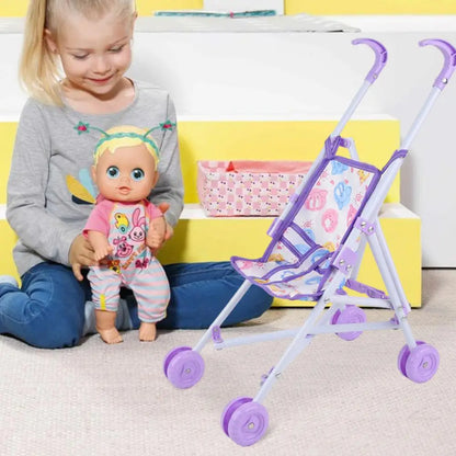 Baby Doll Stroller toy with T-Shaped Belt