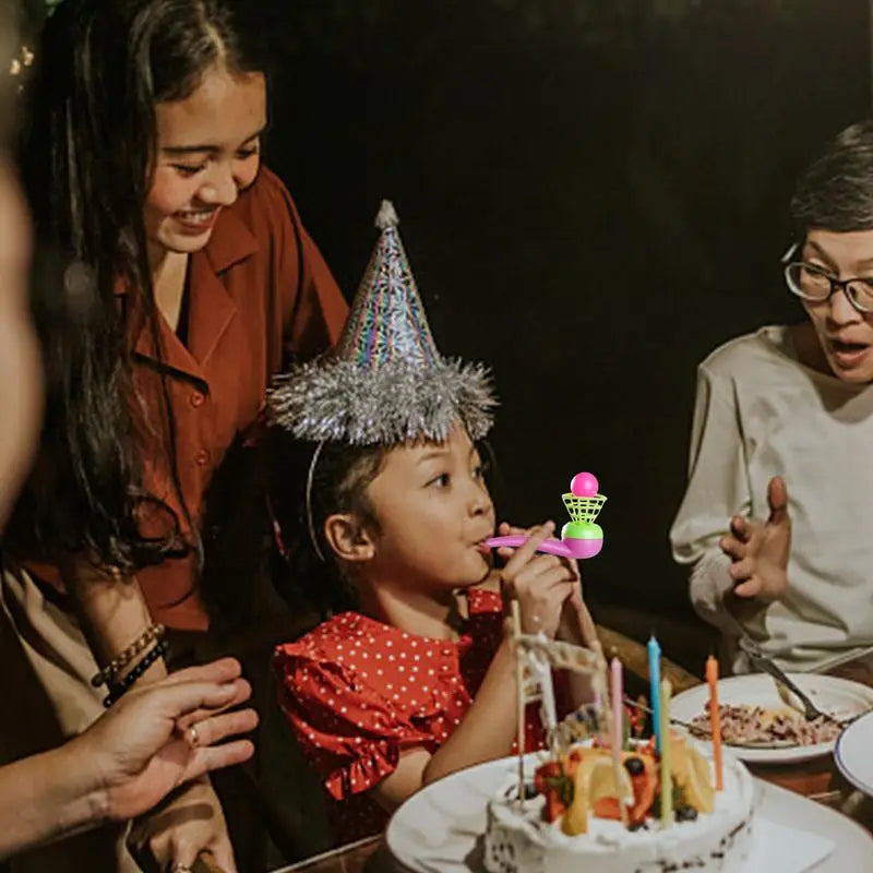 Montessori Blow Pipe & Balls Kids Toys