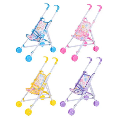 Baby Doll Stroller toy with T-Shaped Belt