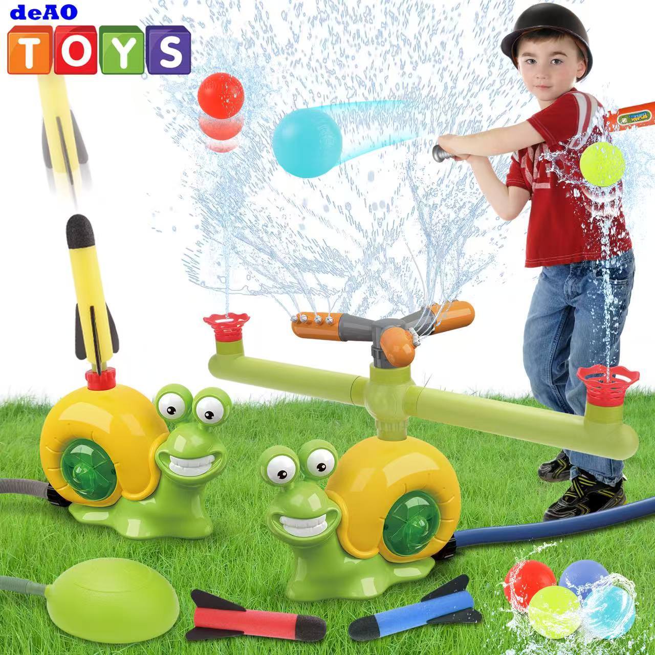 Water Sprinkler Toy For Kids Outdoor Water