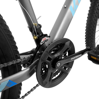 A26251 26-Inch Mountain Bike For Adults And Teenagers, High Carbon Steel Frame, Front And Rear Mechanical Disc Brakes, 21-Speed Gear System, 26x2.125 Tires