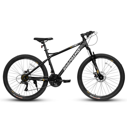 A26251 26-Inch Mountain Bike For Adults And Teenagers, High Carbon Steel Frame, Front And Rear Mechanical Disc Brakes, 21-Speed Gear System, 26x2.125 Tires