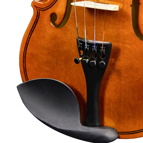New 1/8 Acoustic Violin With Hard Case,Violin Bow,Shoulder Rest,Rosin,Extra Strings And Sourdine