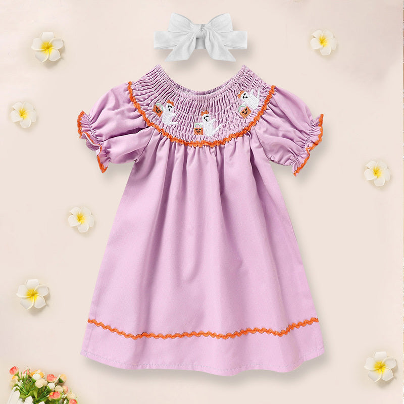 Infant Baby Girls Halloween Dress Ghost