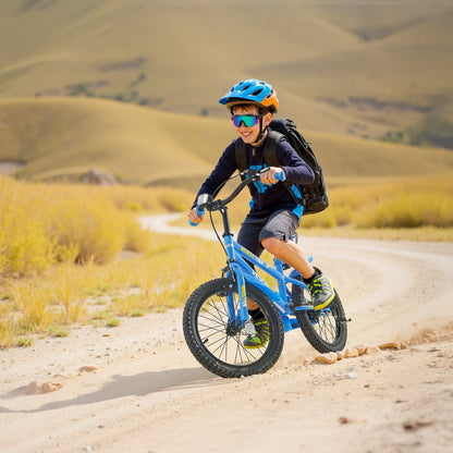 Kids Bike 16 Inches BMX Style Children Bicycle For Boys & Girls Aged 4-8