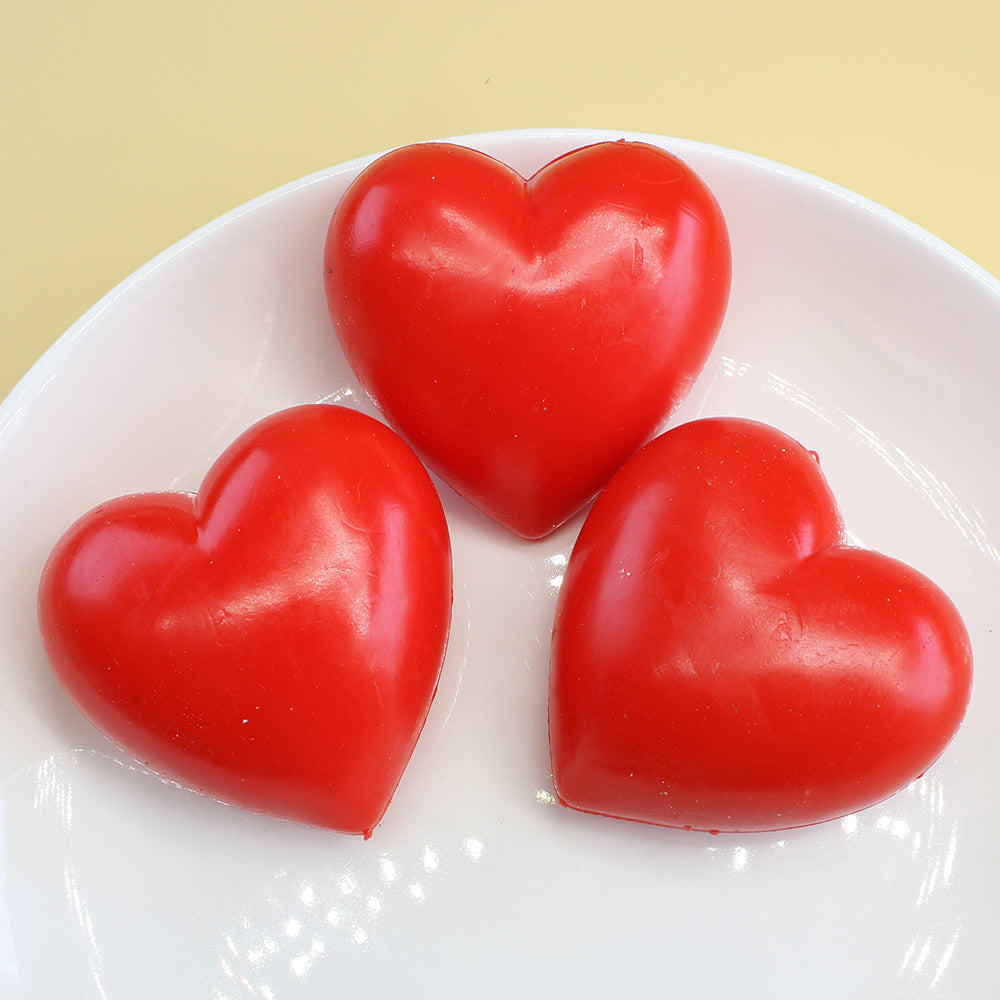 3 Sets Of Heart Squeezing Toys