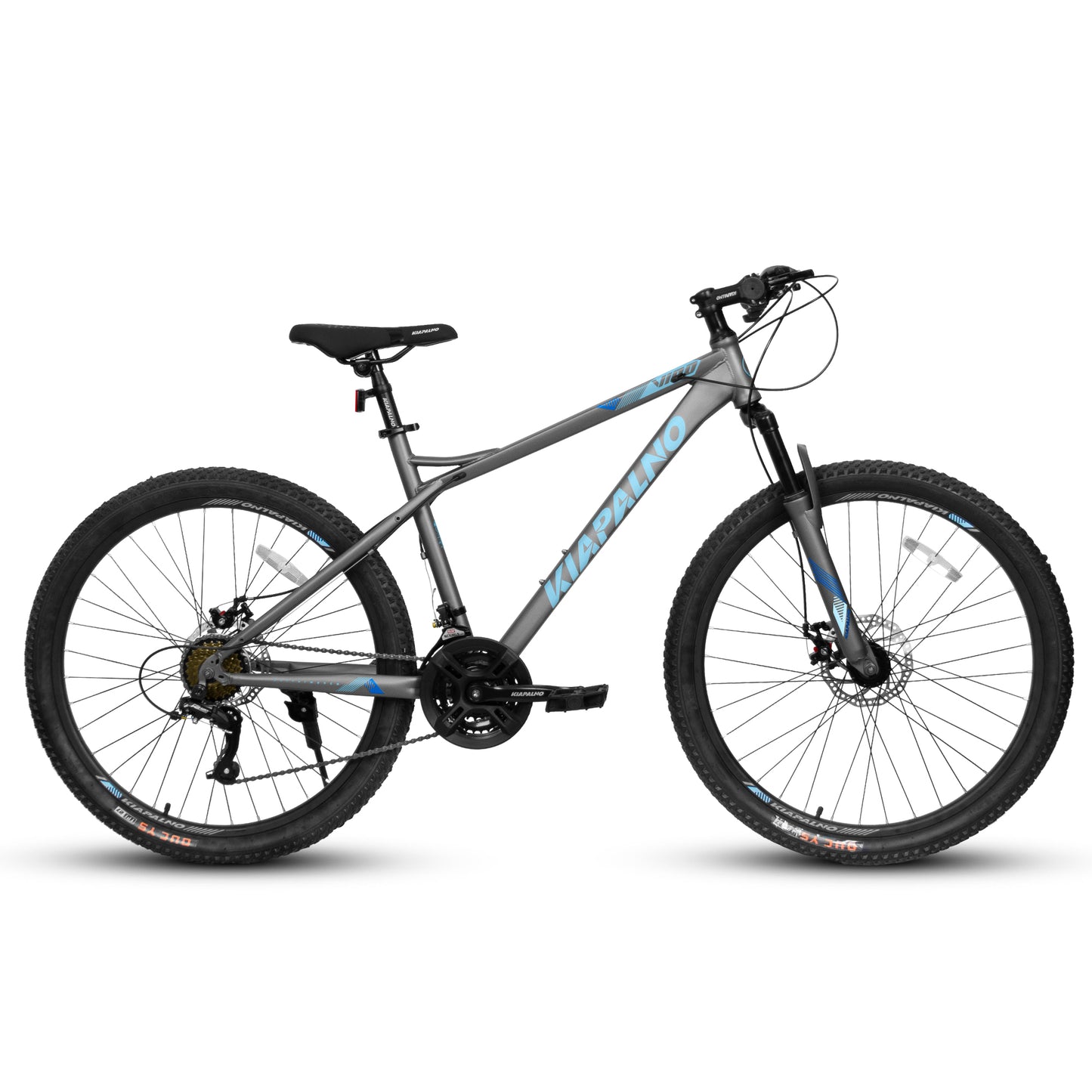 A26251 26-Inch Mountain Bike For Adults And Teenagers, High Carbon Steel Frame, Front And Rear Mechanical Disc Brakes, 21-Speed Gear System, 26x2.125 Tires