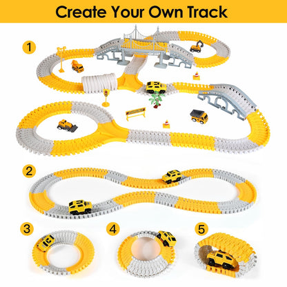 Construction Race Track Set