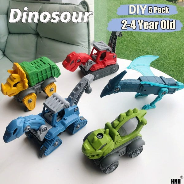 Dinosaur Set With Electric Drill